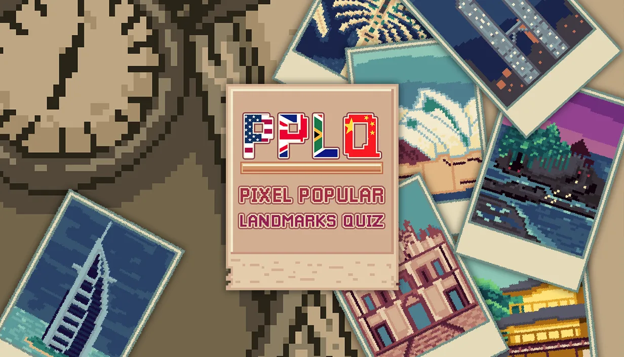 Pixel Popular Landmark Quiz